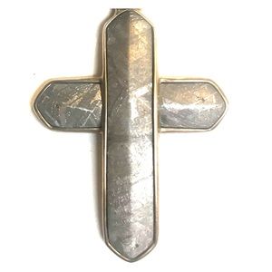 David Yurman meteorite cross
